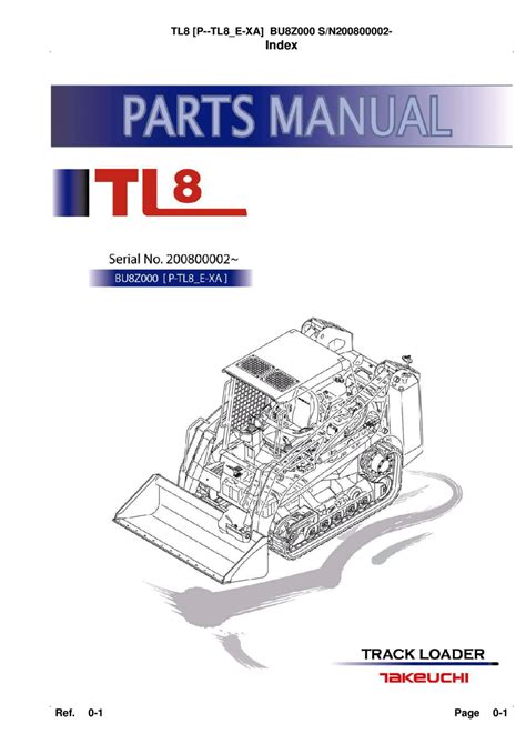 2018 takeuchi skid steer parts manual|takeuchi tl8 online parts catalog.